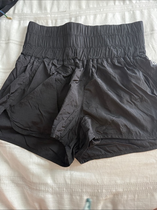 FP Movement by Free People Pants - The Way Home .
FP Movement by Free People Black Smocked-Waist Athletic Shorts